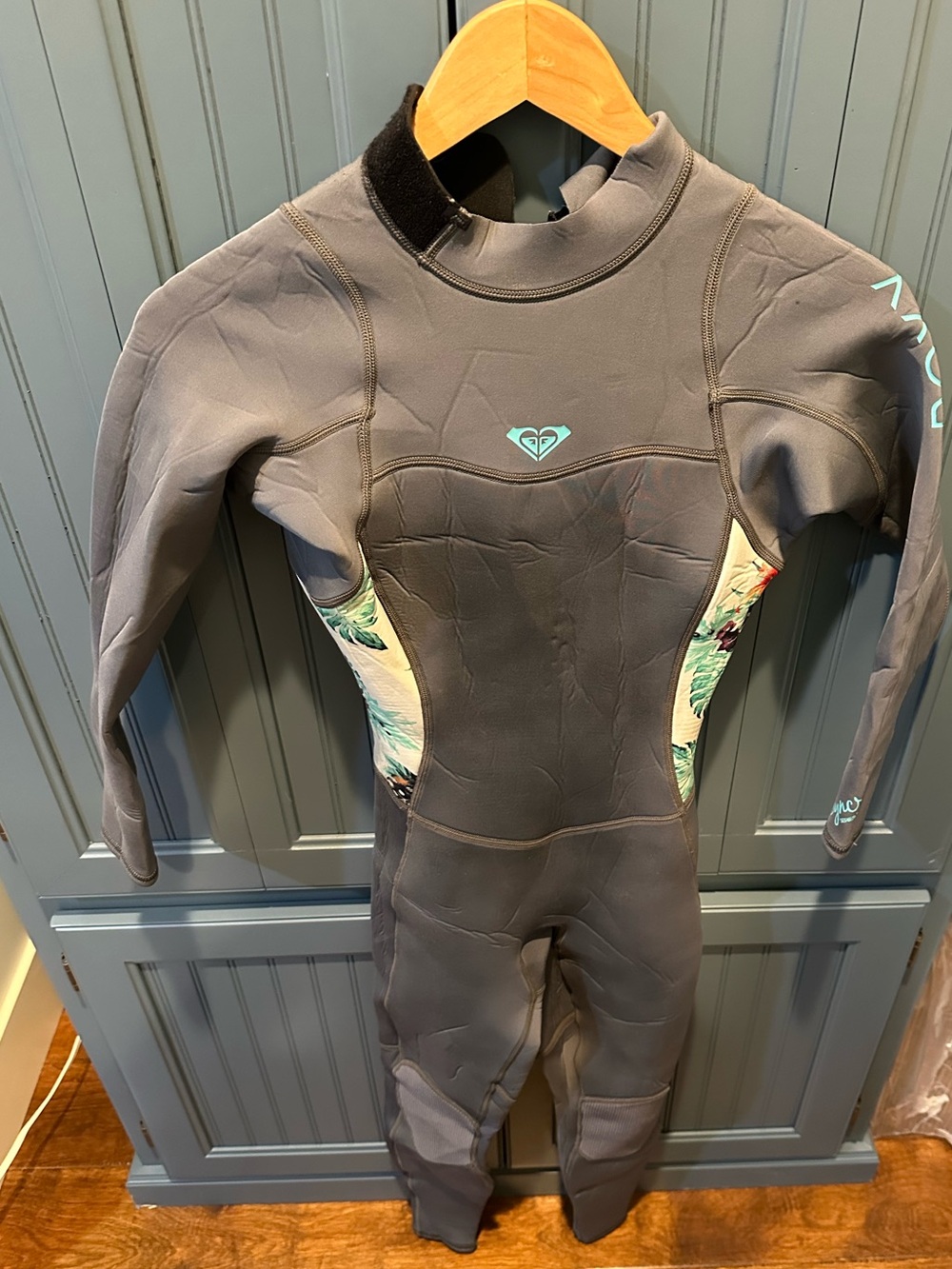 Quicksilver Roxy girls 12 F’N Lite Neoprene Syncro series 3:2 wetsuit - Picture 5 of 11